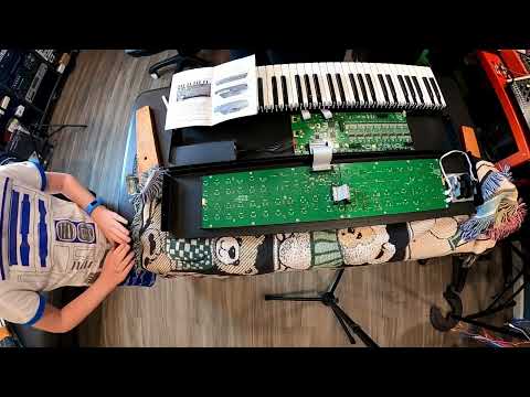 Installing the Sequential Prophet Rev2 8-voice synth expansion board