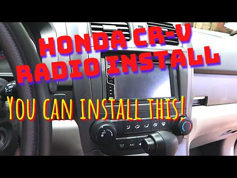 Installing a Boss BV755BLC Car Radio DVD Player Backup Camera in 2008 Honda CR-V with Product Review