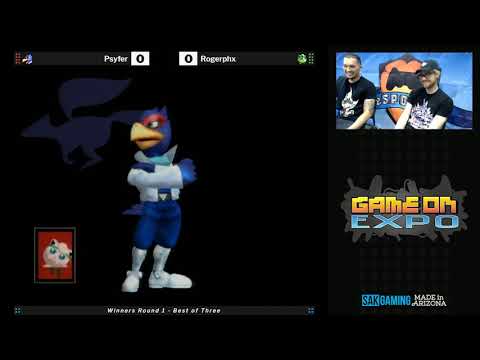 Game On Expo 2019 Melee Sunday WR1 - Psyfer (Falco) vs Rogerphx (Jigglypuff)