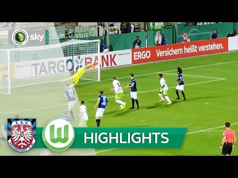FSV Frankfurt - VfL Wolfsburg 1:2 | Highlights DFB-Pokal 2016/17 - 1. Runde