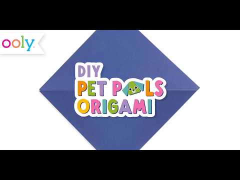 DIY Pet Pals Origami