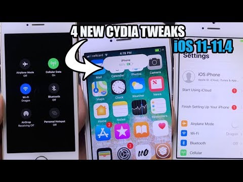 Best 4 New Cydia Tweaks Today iOS 11-11.4 Jailbreak Tweaks