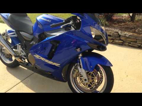 2002 Kawasaki ZX12 Start and Idle