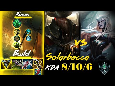[ Solarbacca ] Gangplank vs Cassiopeia Top -  Season 11 - Platinum II 83 LP