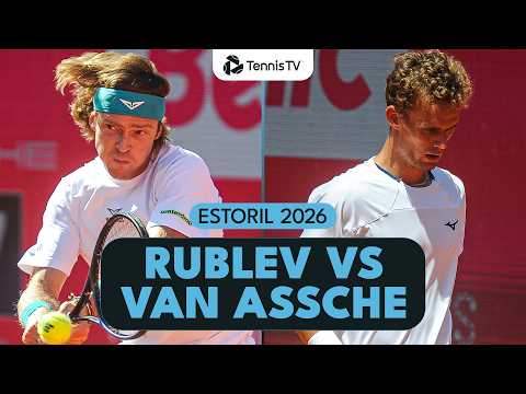 Andrey Rublev Faces Luca Van Assche 👀 | Estoril 2026 Highlights
