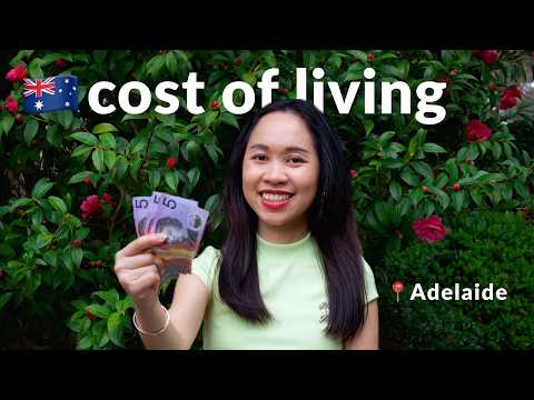 Cost of Living in Adelaide 2025 💸🇦🇺 | what I spend in a month living in Adelaide, moving to Adelaide