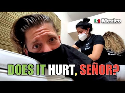 SHE MADE ME RED LIKE A BABOON'S BEHIND! BRAZILIAN WAXING In Oaxaca, Mexico 🇲🇽 ASMR