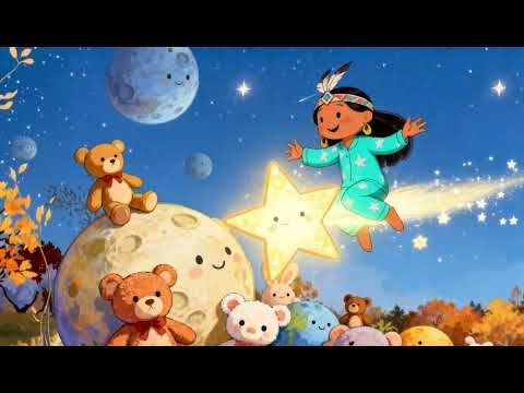 Berceuse du soir 🌟 | Bonne nuit Luna – Chanson apaisante pour bébé