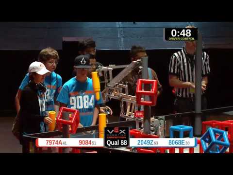 2015 VRC-MS Spir Q88 -  (7974A 2049Z) 44-Spirit Div-VRC Middle School-VEX Worlds 2015