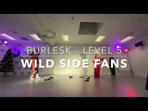 B5 - Elite Burlesk - Wild Side Feather Fans