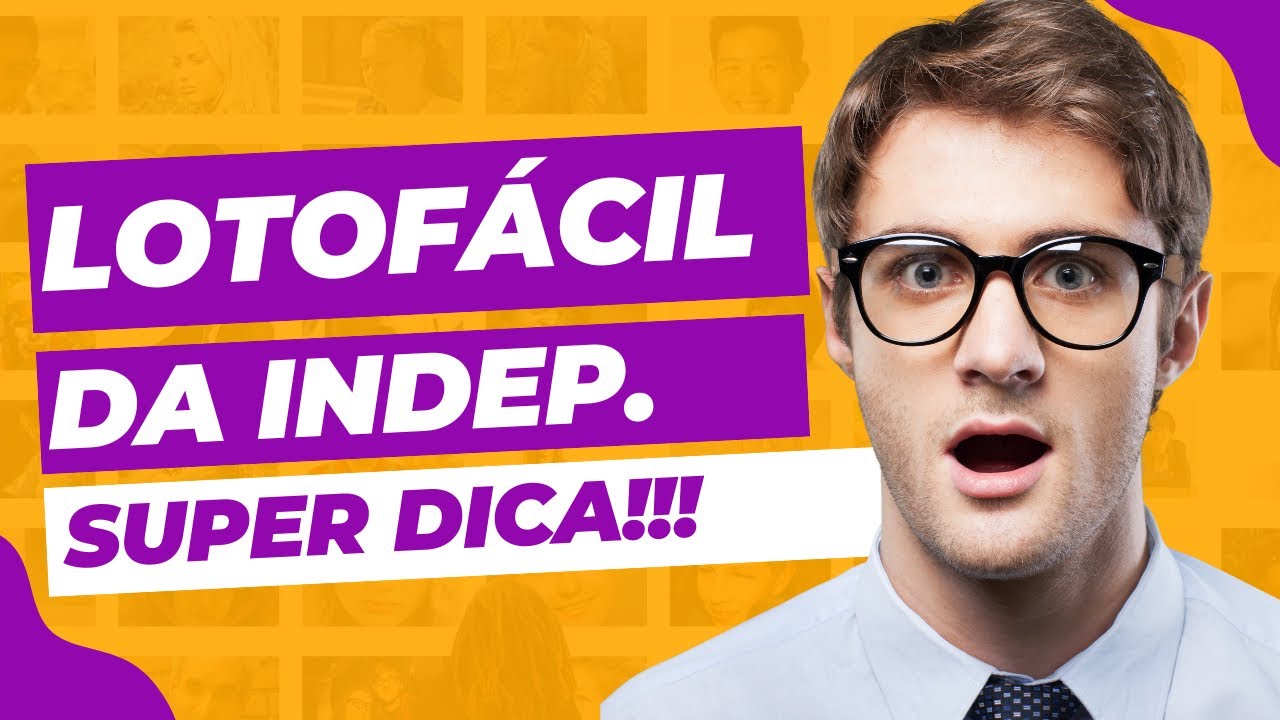 Se você souber disso você pode acabar Ganhando na Lotofácil da Independência.