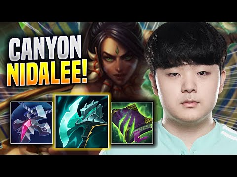 CANYON SHOWTIME WITH NIDALEE! - DK Canyon Plays Nidalee JUNGLE vs Karthus! | Season 2023