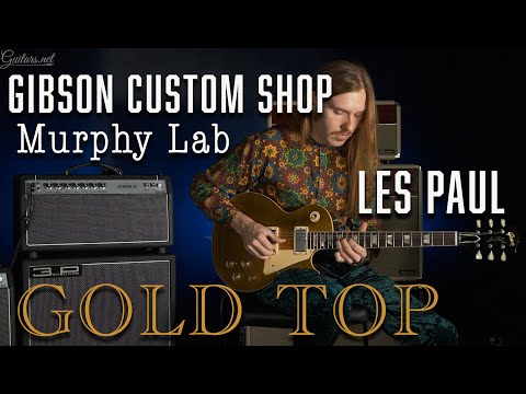 Merphy Lab Gold Top Gibson Custom Shop '57 Reissue Les Paul Murphy Lab Gold Top - | Reverb