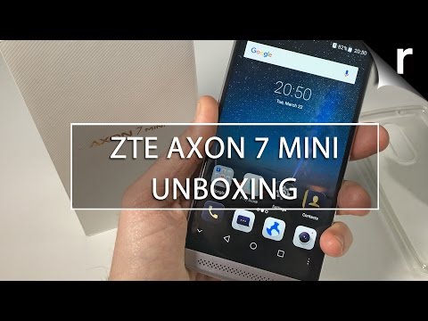 ZTE Axon 7 Mini Unboxing: A not-so-mini Moto G4 rival