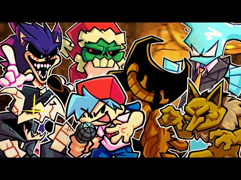 Last Reel but Different Characters Sing It 🎶 (FNF Last Reel but Everyone Sings It)