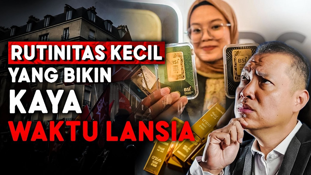 Rutinitas Yang Diam-Diam Membuat Kaya! Jangan Tunggu Jadi Lansia!