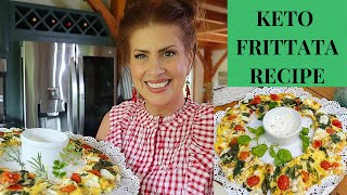 COME COOK WITH ME / KETO FRITTATA RECIPE