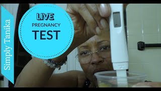 Live Pregnancy Test First Response // Weird Pregnancy Symptoms // TTC