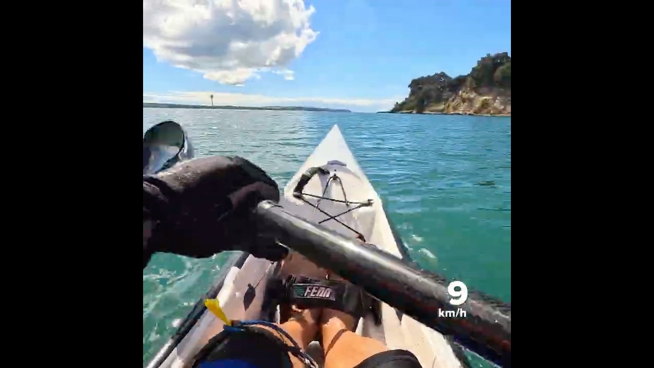 Nice day! #surfski #paddler #fitnessmotivation #newzealand