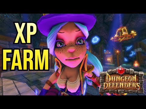 The BEST Mid/Late game XP Farm | Dungeon Defenders