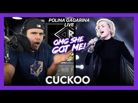 First Time Reaction Polina Gagarina Cuckoo LIVE (GET OUTT!) | Dereck Reacts