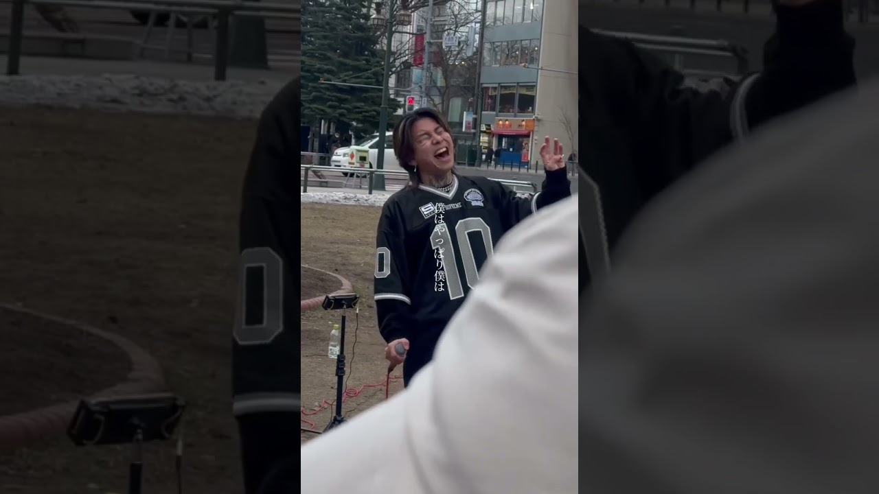 雪残る札幌で突然マイク無しで歌うヒロインで鳥肌エグい#backnumber #ヒロイン #SALTꓸ #おすすめ