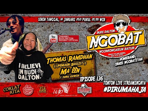 [LIVE] NGOBAT #136 - BARENG THOMAS RAMDHAN (PEMAEN BASIST) & MA ÈÈN (JURU KAWIH)