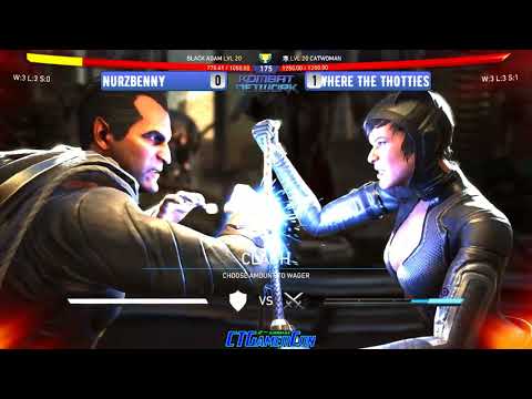 CT GamerCon 2 - Injustice 2 Losers Finals NurzBenny Vs Where the Thotties