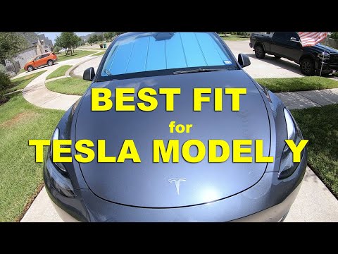 COVERCRAFT SUNSHADE SUNSCREEN BEST FIT FOR TESLA MODEL Y