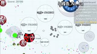 【Agar.io】連携動画 in終告