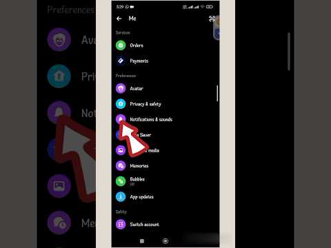 messenger notifications কিভাবে আড়াল করবেন। How to hide messenger notification #shortvideo #shorts