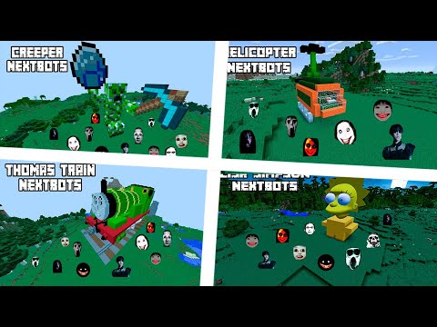 COMPILATION OF BEST SURVIVAL HOUSES WITH NEXTBOTS PART 9 in MInecraft - Gameplay - Coffin Meme