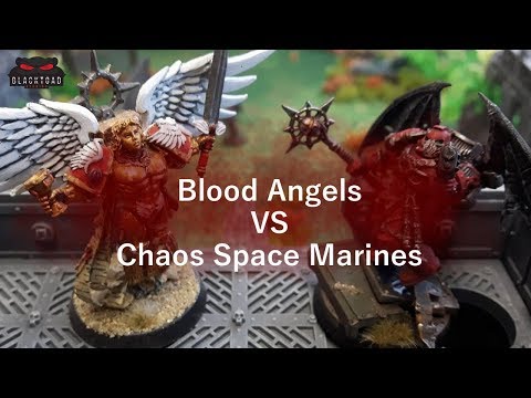 Blood Angels vs Word Bearers - Warhammer 40k 8th Edition Battle report