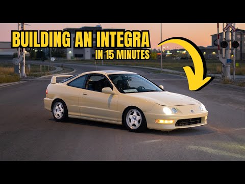 Building an Integra DC2 in 15 Minutes