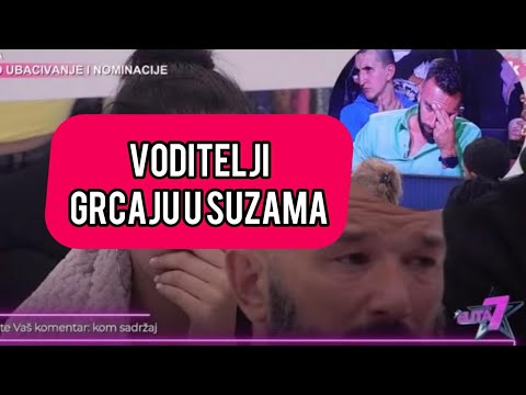 Voditelji Zadruge GRCAJU U SUZAMA! Takmicari jecaju! Velika tuga u Zadruzi