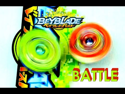 Beyblade Burst  ベイブレードバースト RB VOL 4 B-61 01 Quad Quetzalcoatl .J.P  VS B-61 04 Holy Horusood .V.J