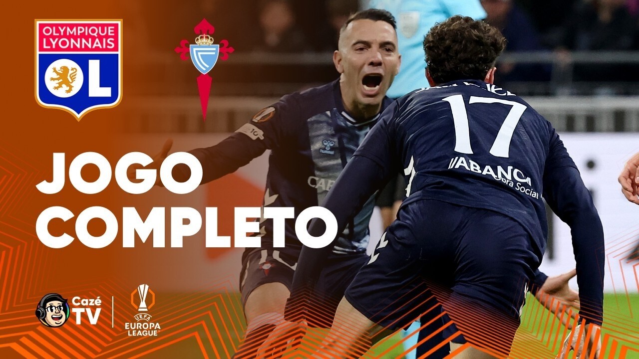 JOGO COMPLETO: LYON X CELTA | EUROPA LEAGUE 2025/2026 | OITAVAS DE FINAL
