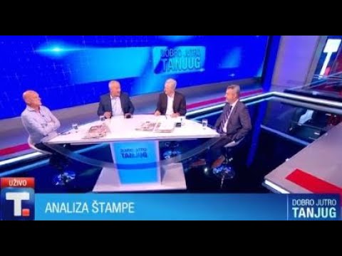 Analiza štampe 1.9.2022. - Dragan Vujičić i Ivan Miletić • DOBRO JUTRO TANJUG