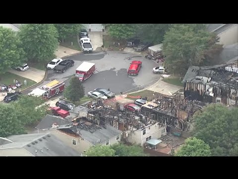 Flames destroy three homes in Cherokee County subdivision