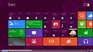 preview picture of video 'Windows 8 Demo on CKTHAKKAR PC'