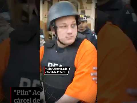 Plin Acosta, trasladado a Piñero tras su captura en Buenos Aires