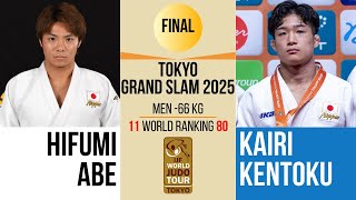 Download lagu Hifumi ABE VS Kairi KENTOKU | TOKYO Grand Slam 2025 | GOLD -66 kg mp3