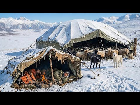 Surviving Shepherd Life in One of the Coldest Regions of Afghanistan | Winter Extreme Survival