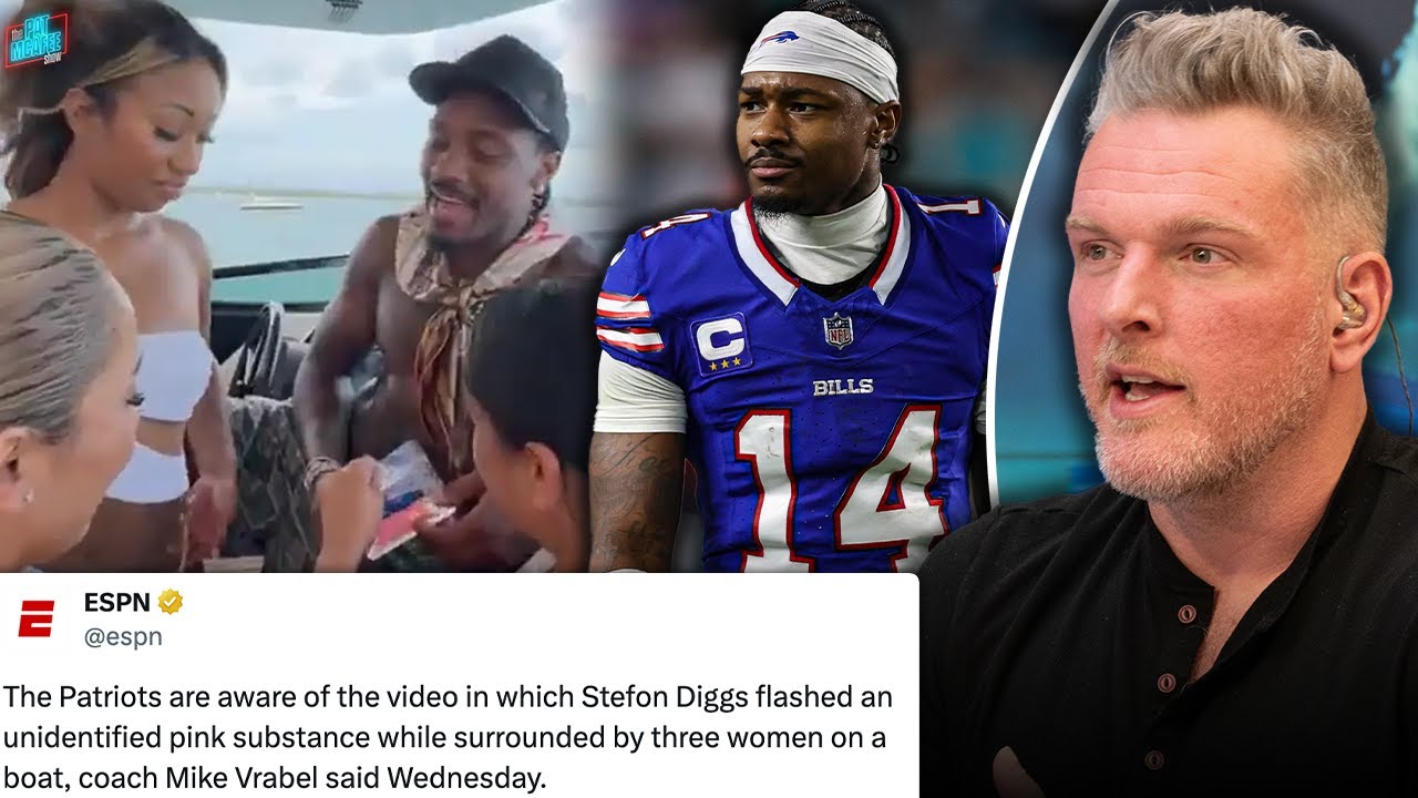 What Was Stefon Diggs' Pink Powder Seen On Video? | Pat McAfee Show