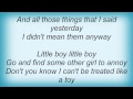 Donnas - Little Boy Lyrics
