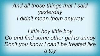 Donnas - Little Boy Lyrics