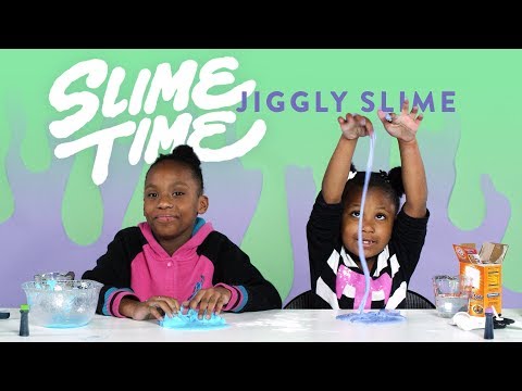 How to Make Jiggly Slime | Slime Time | HiHo Kids