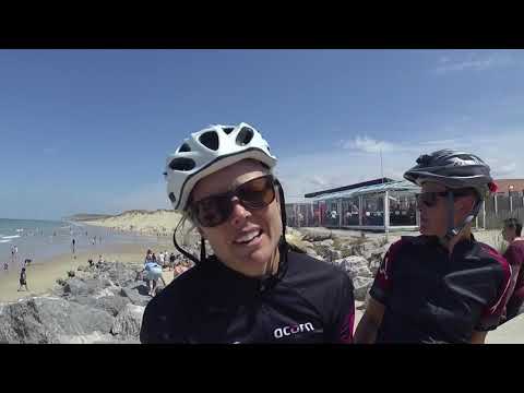 Normandietrampet del 3: äntligt i cykelsadlarna