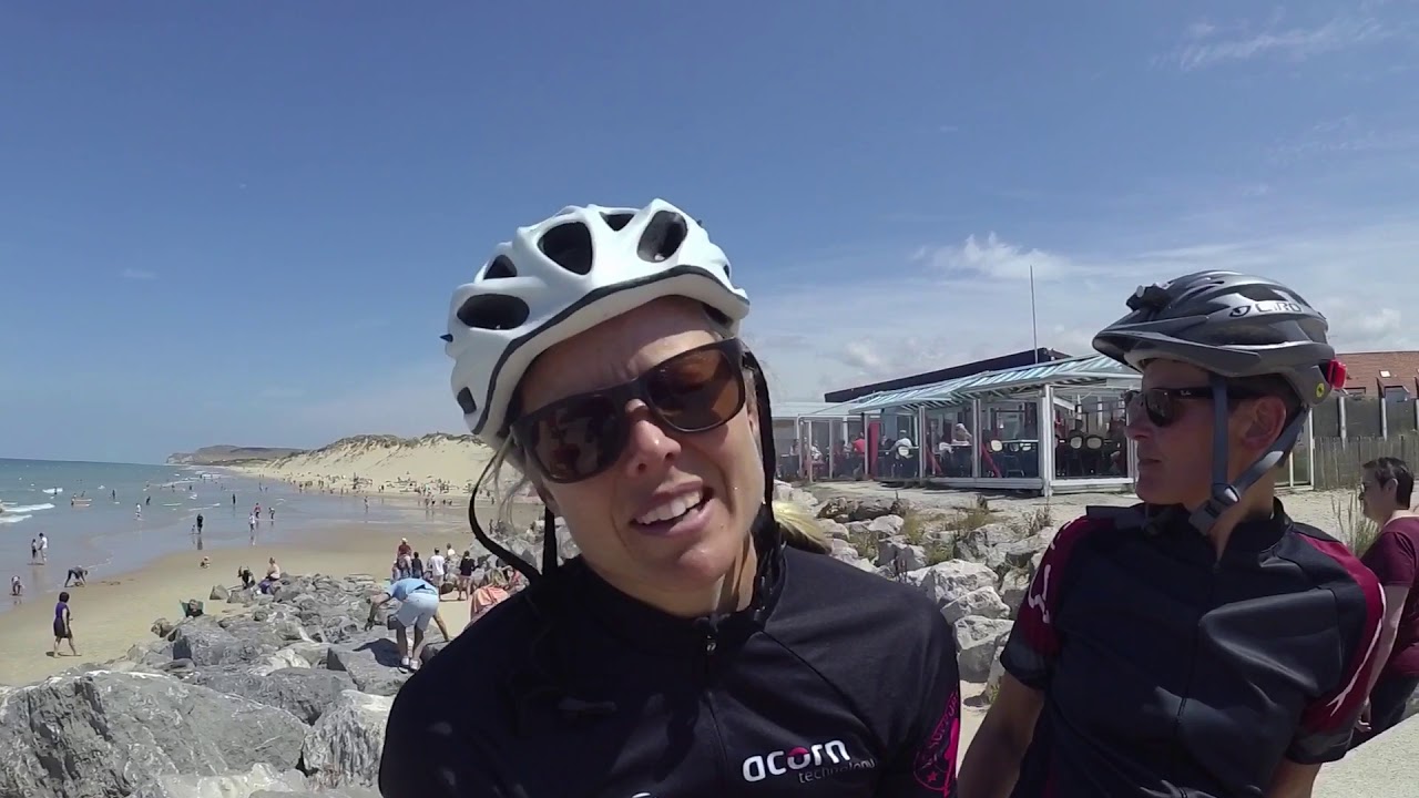 Normandietrampet del 3: äntligt i cykelsadlarna