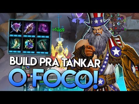 Build pra TANKAR O FOCO! ZEUS MID, Conquista, Smite BR